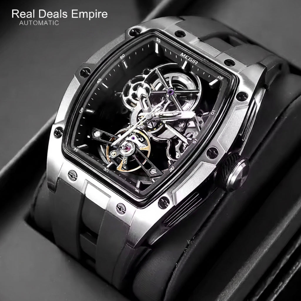 Elite Fashion Sport Mechanics Watch