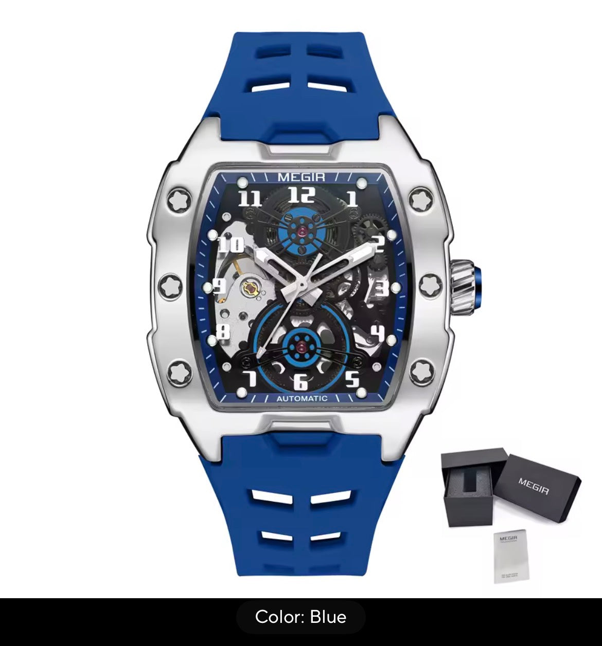 Elite Fashion Sport Mechanics Watch