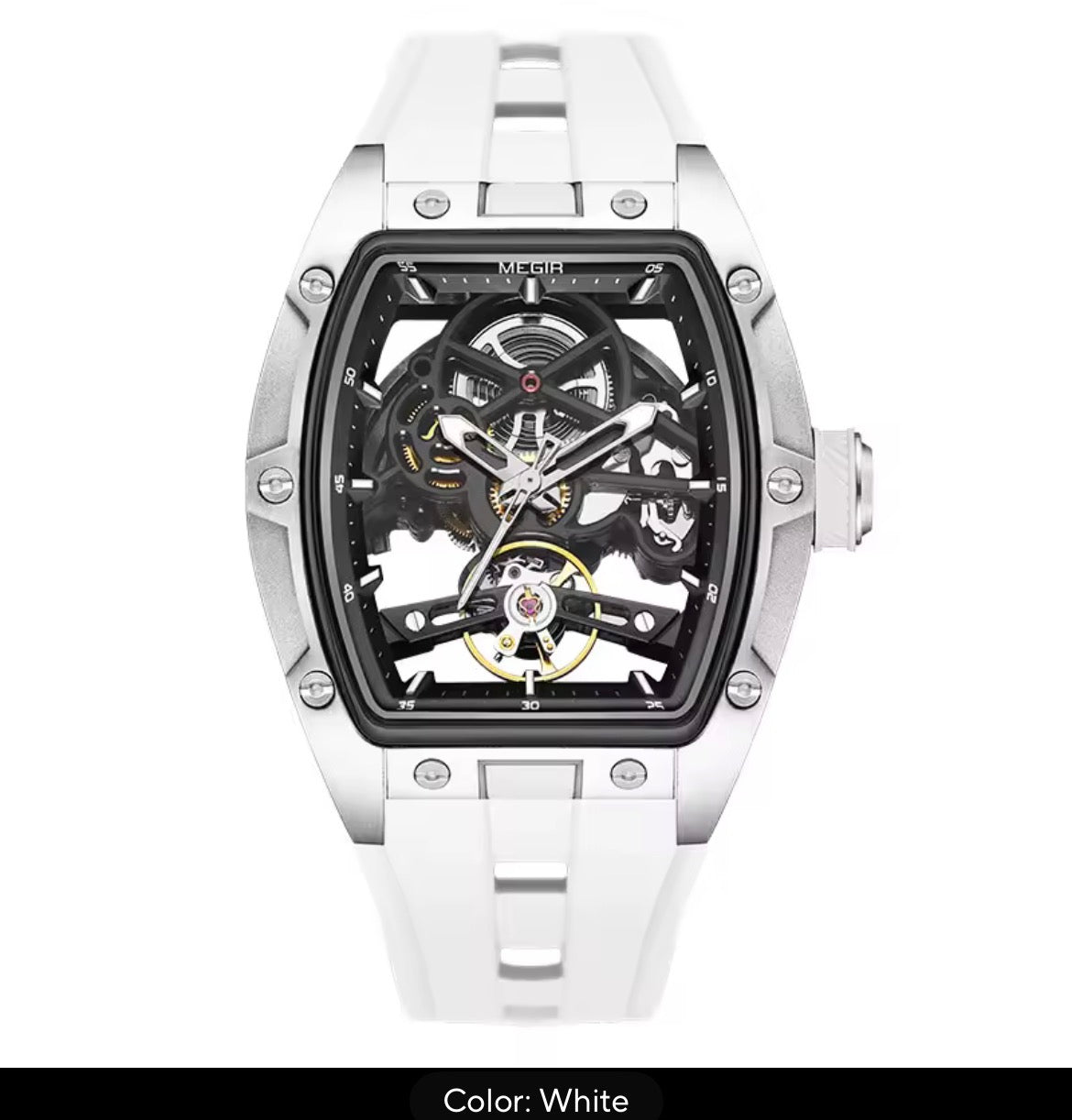 Elite Fashion Sport Mechanics Watch